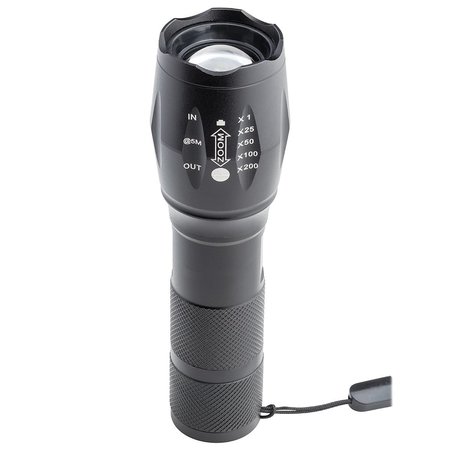 ITEK MEGALIGHT ALUM TACTICAL FLASHLIGHT TZF120326